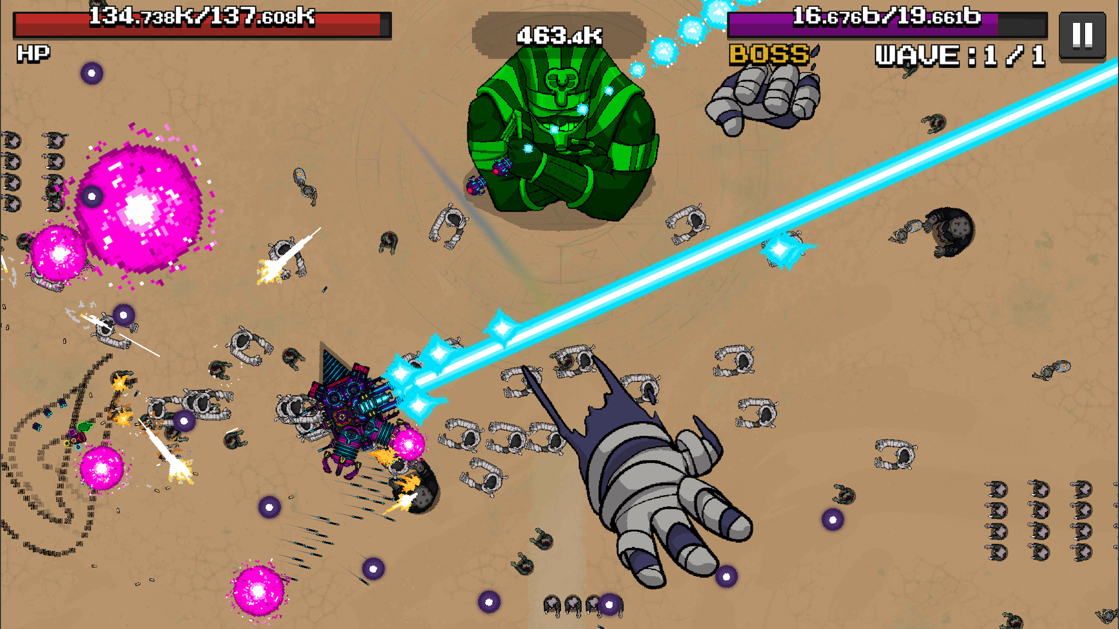 Screenshot of Mad Tank