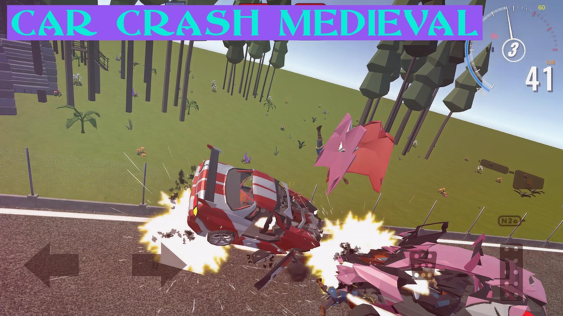 Car Crash Medieval Game Screenshot