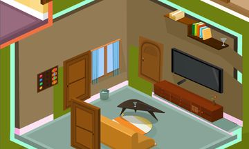 Isometric House Escape Game Screenshot