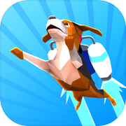 Ambil! - Permainan Anjing Lompat Jetpack