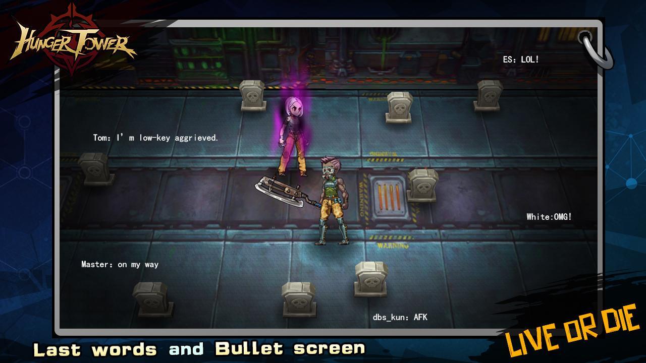HungerTower-The most casual strategy fighting RPG Game Screenshot