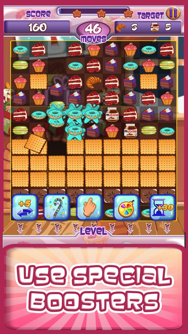 Screenshot of Cake Factory - Sweet Match 3