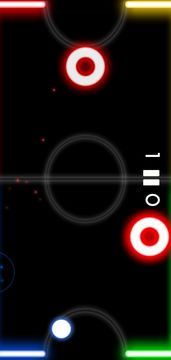 Captura de Tela do Jogo Air Hockey