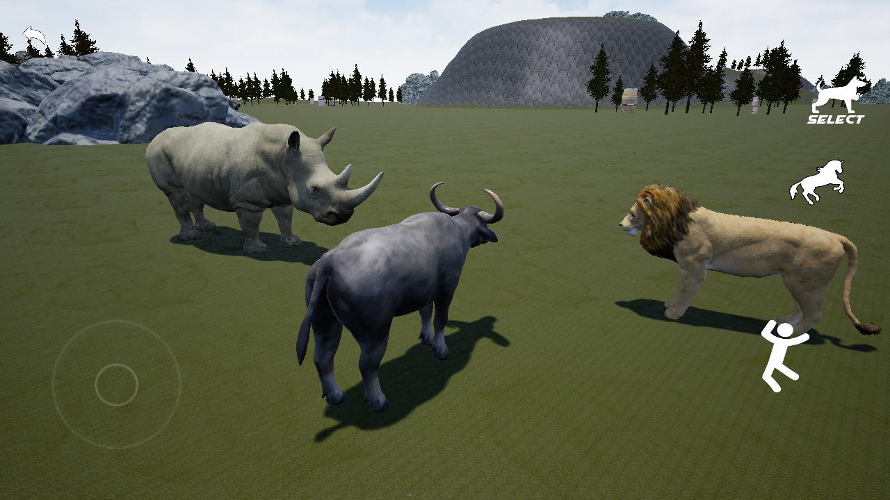 Water Buffalo Simulator 3D Game Screenshot