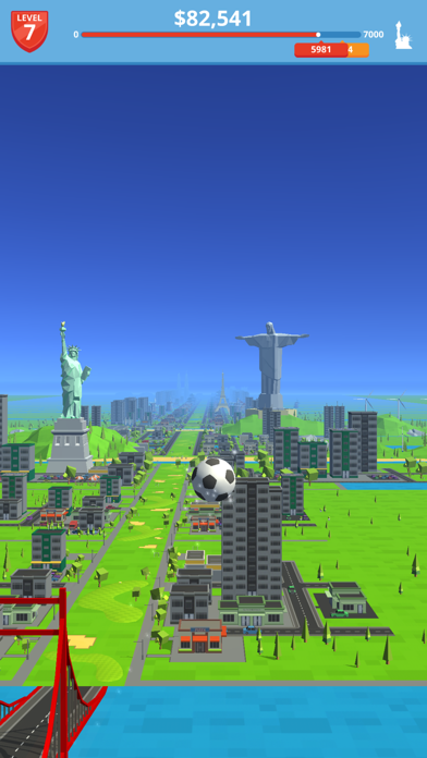Soccer Kick ゲームのスクリーンショット