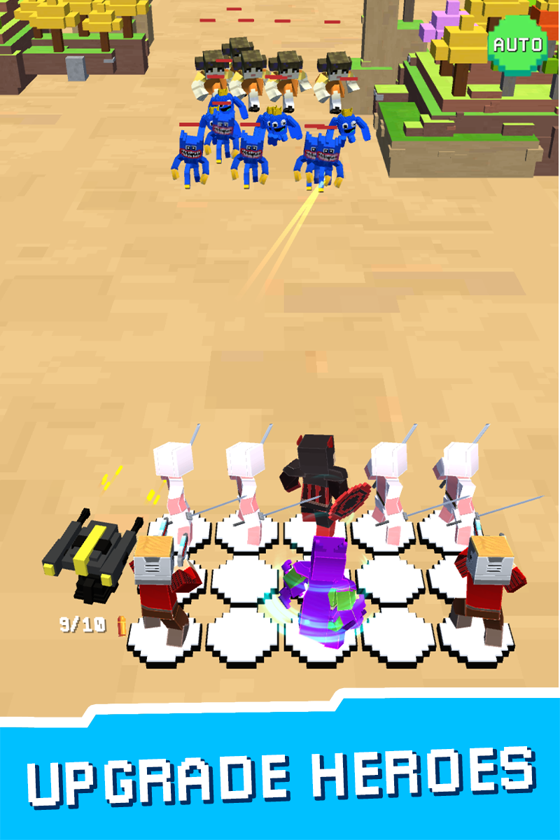 Superhero Craft: Merge Battle Game Screenshot