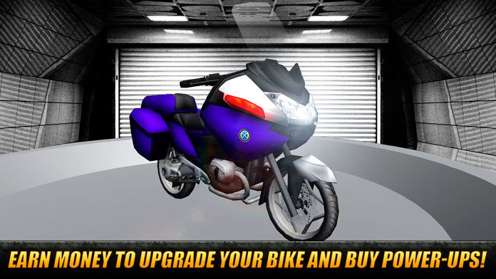 Screenshot of Moto Traffic Rider 3D: Speed City Racing Full