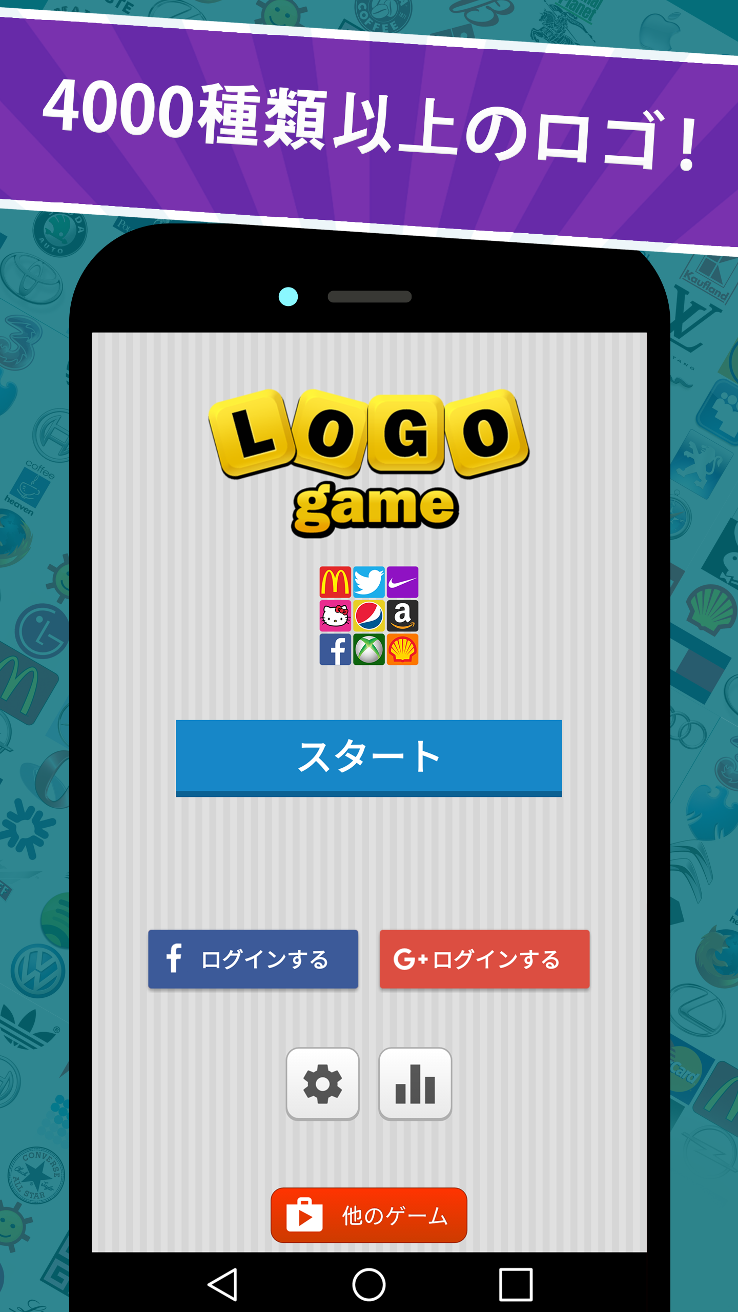ロゴ ゲーム：ブランド当てクイズのキャプチャ