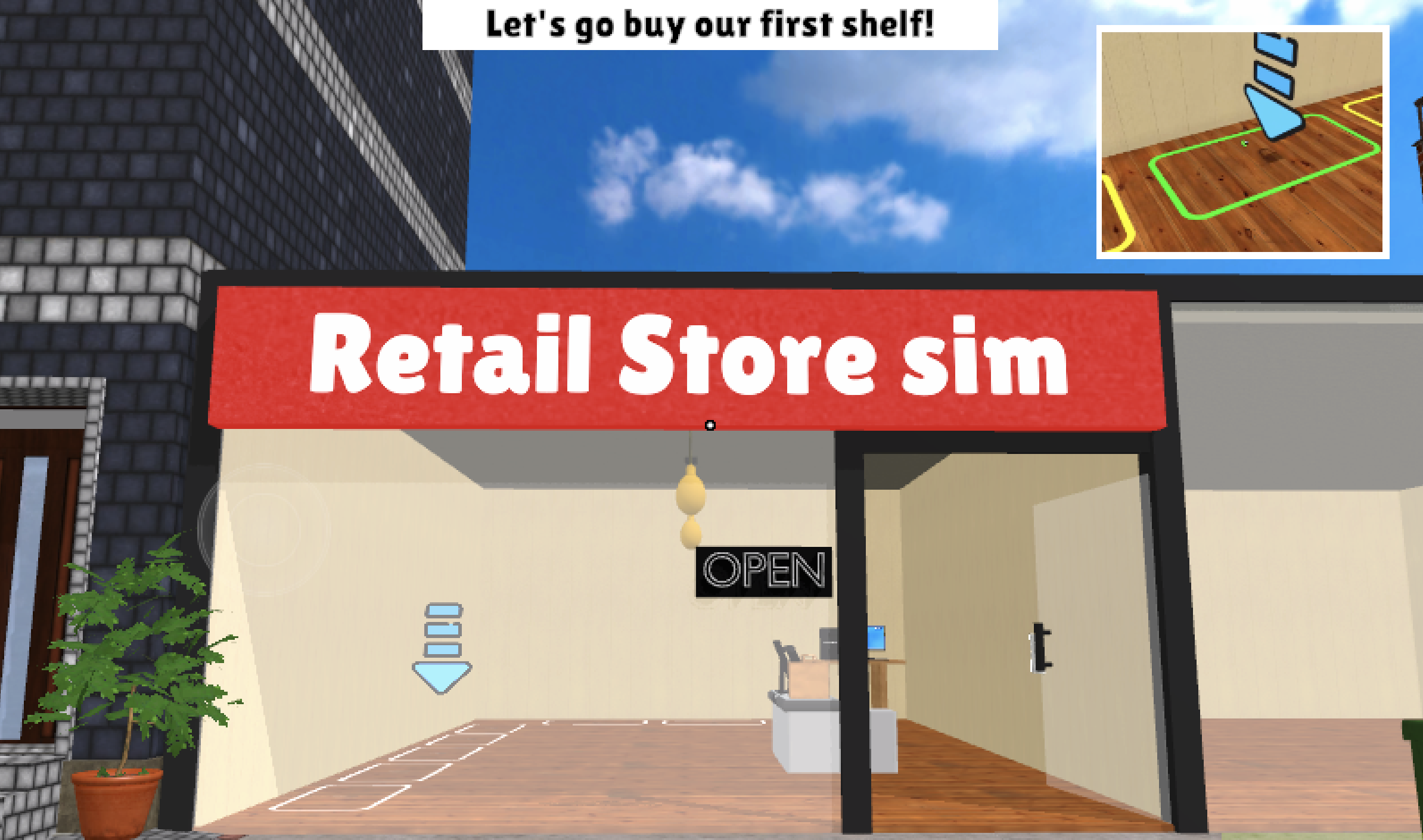 Screenshot of Supermarket Journey Simulator