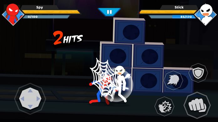 Stick Superhero: Offline Games screenshot game