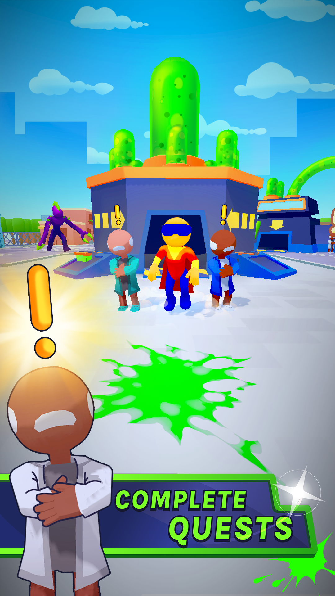 Mighty Guards Game Screenshot