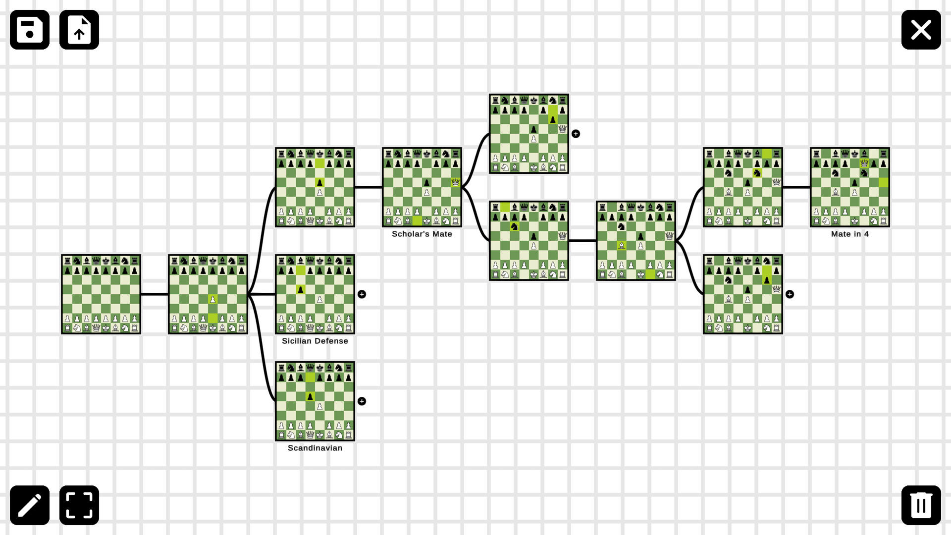 Screenshot of Chess Graphy