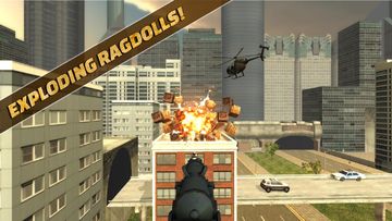 Ragdoll Cannon 2 Game Screenshot
