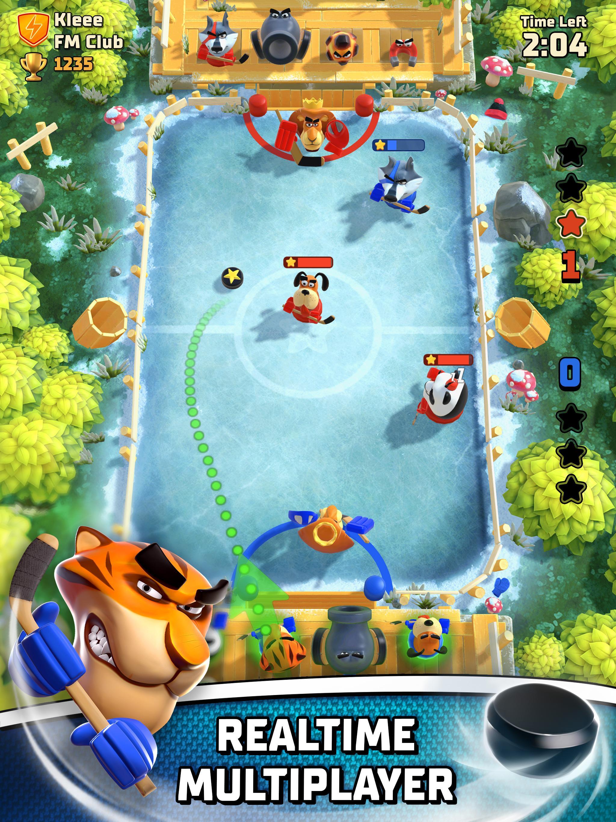 Rumble Hockey Game Screenshot