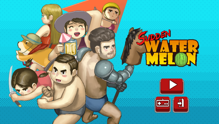 Sudden Watermelon Game Screenshot