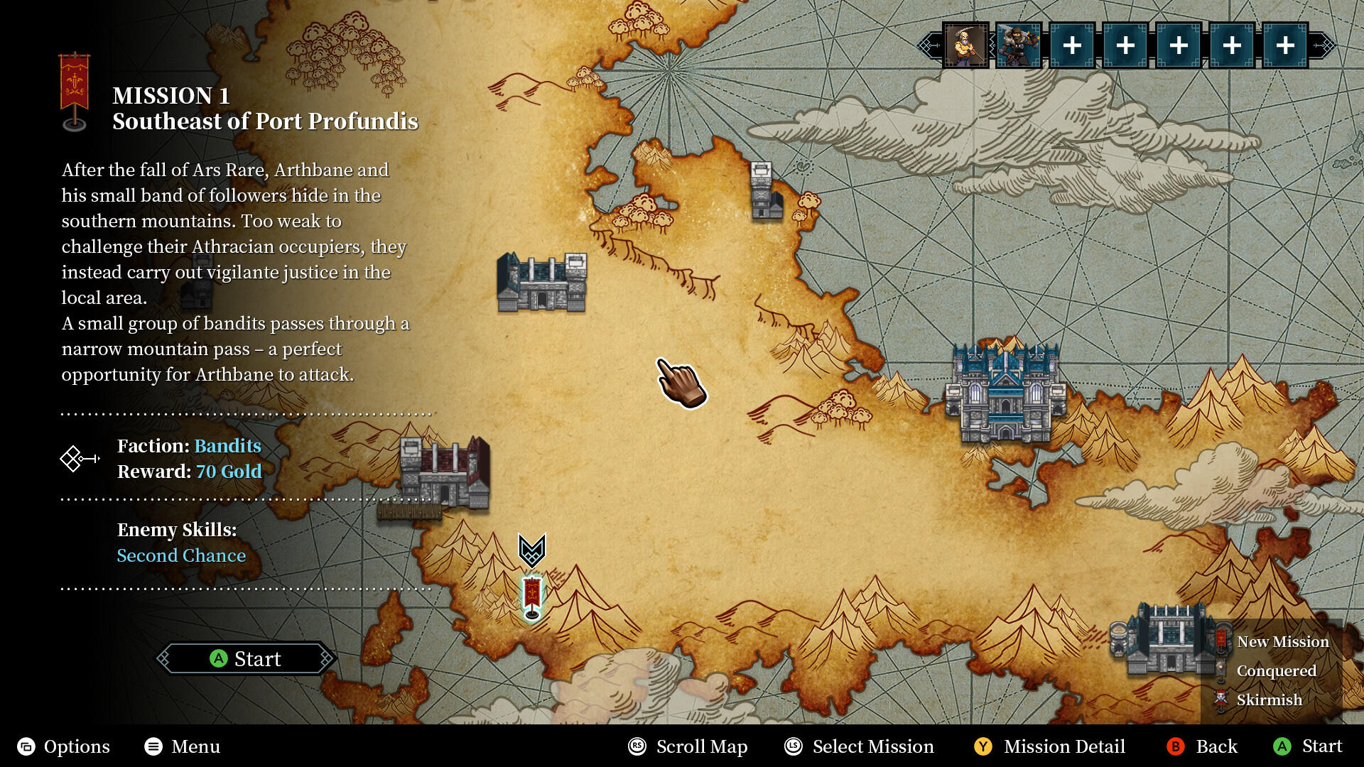 Rise Eterna War screenshot game