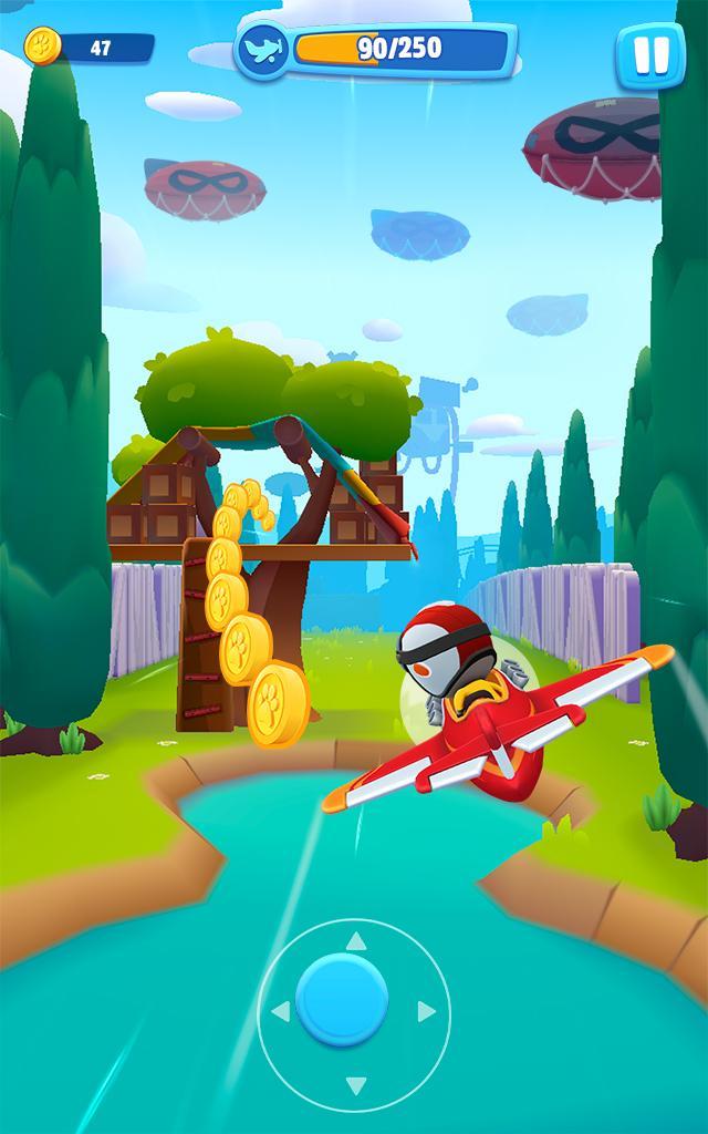 Screenshot of Talking Tom Sky Run: New Fun Flying Game