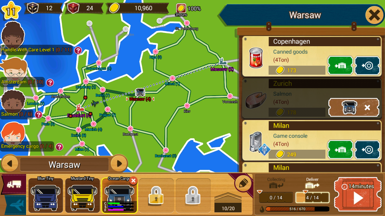 Logis Tycoon Evolution Game Screenshot