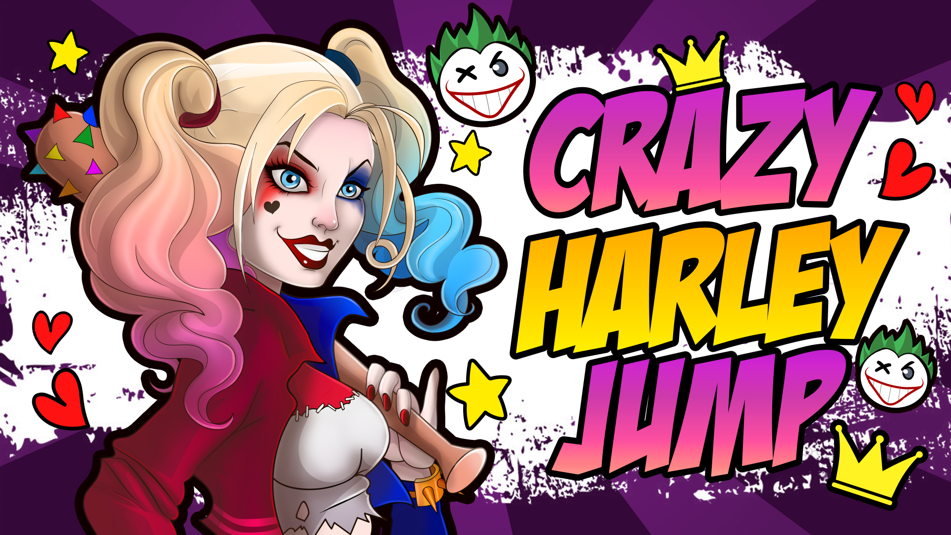 Crazy Harley jump Game Screenshot