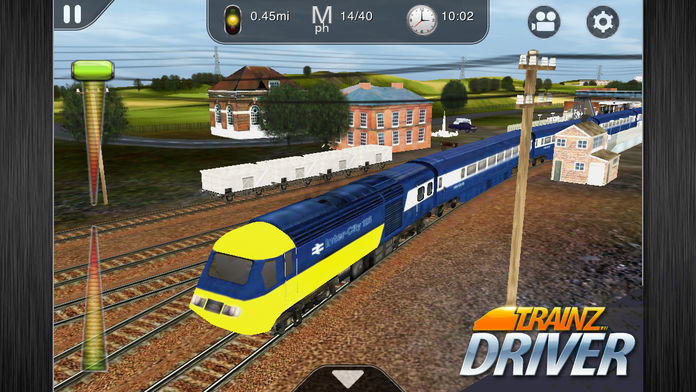 Screenshot of Trainz Driver - train driving game and realistic railroad simulator
