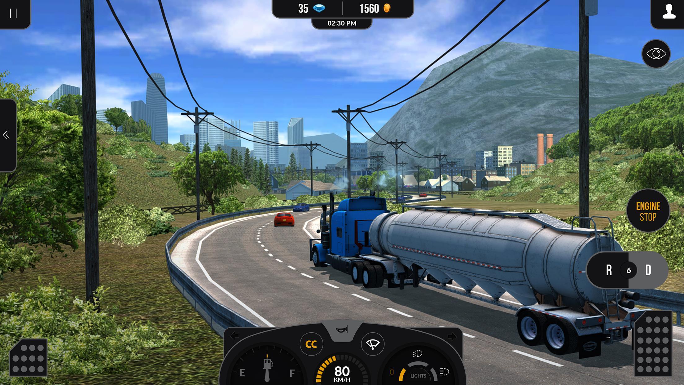 Truck Simulator PRO 2 Game Screenshot