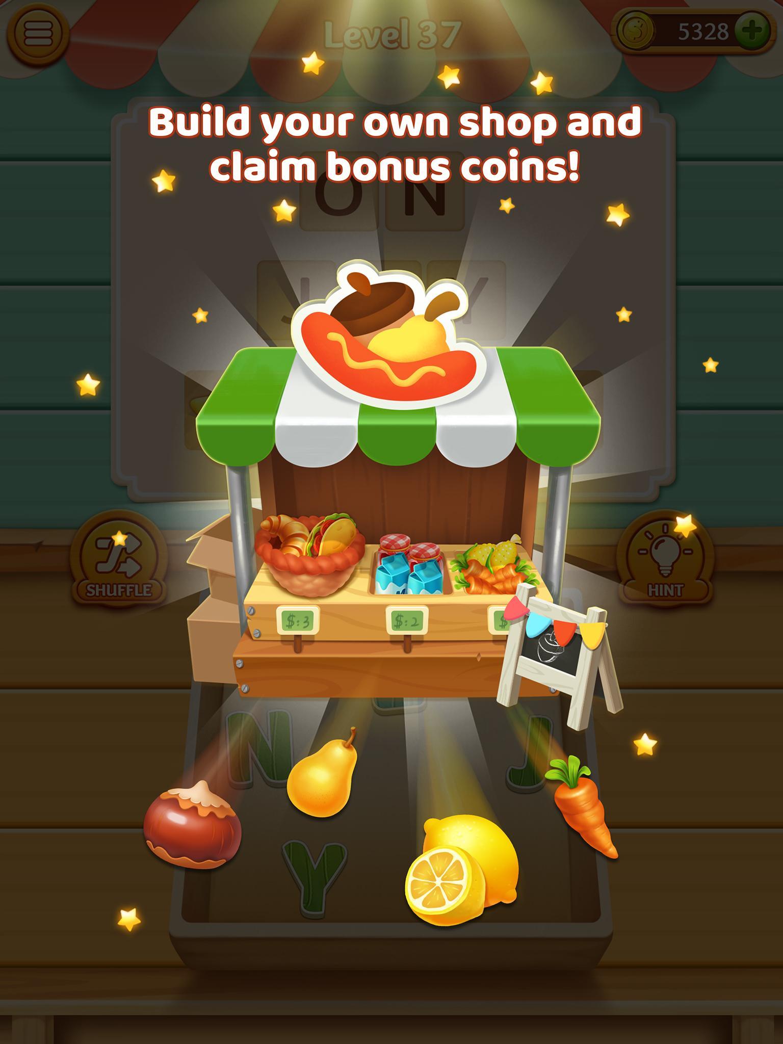 Screenshot of Word Shop - Brain Puzzle Games