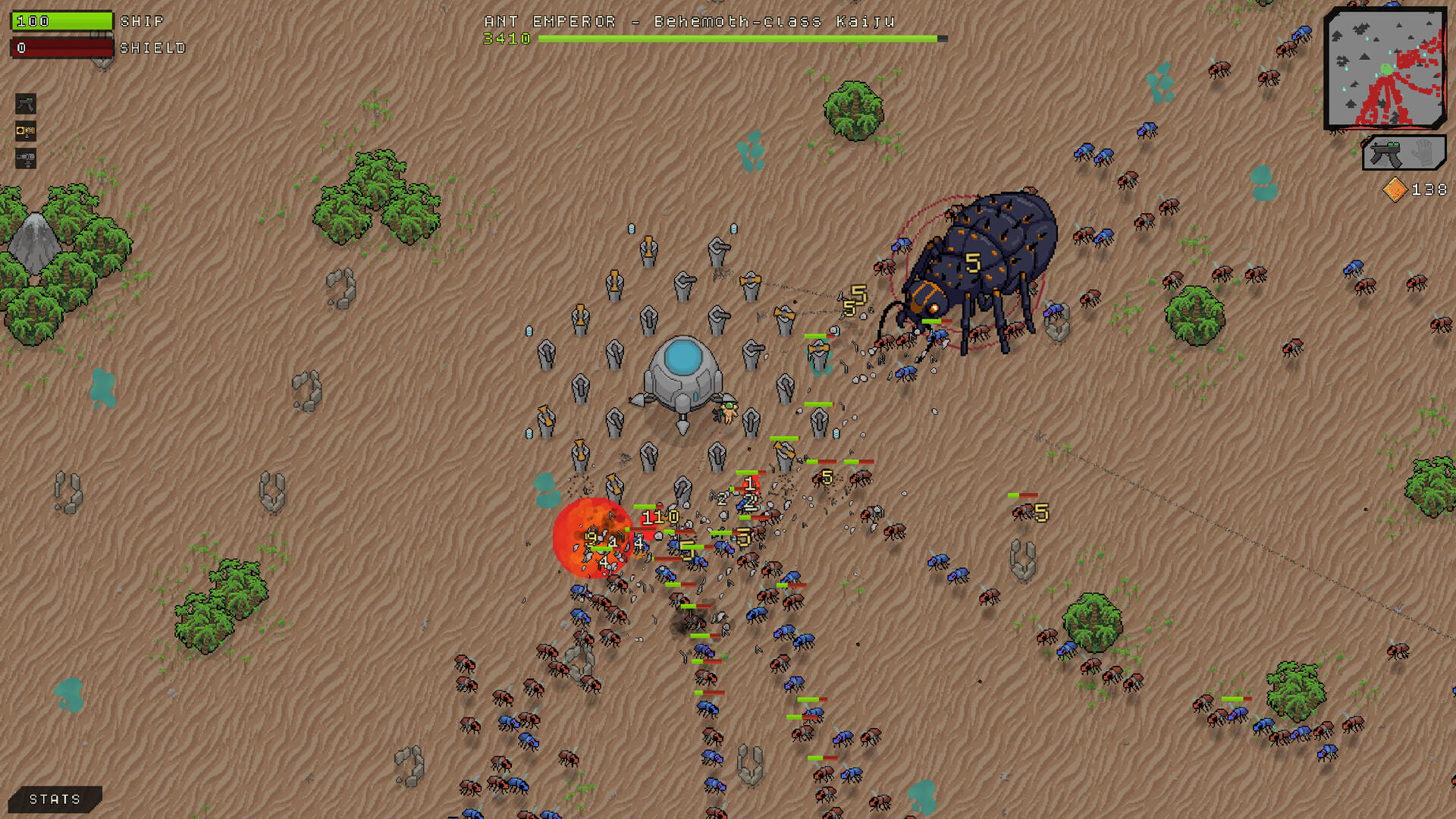 Screenshot of Acid Planet