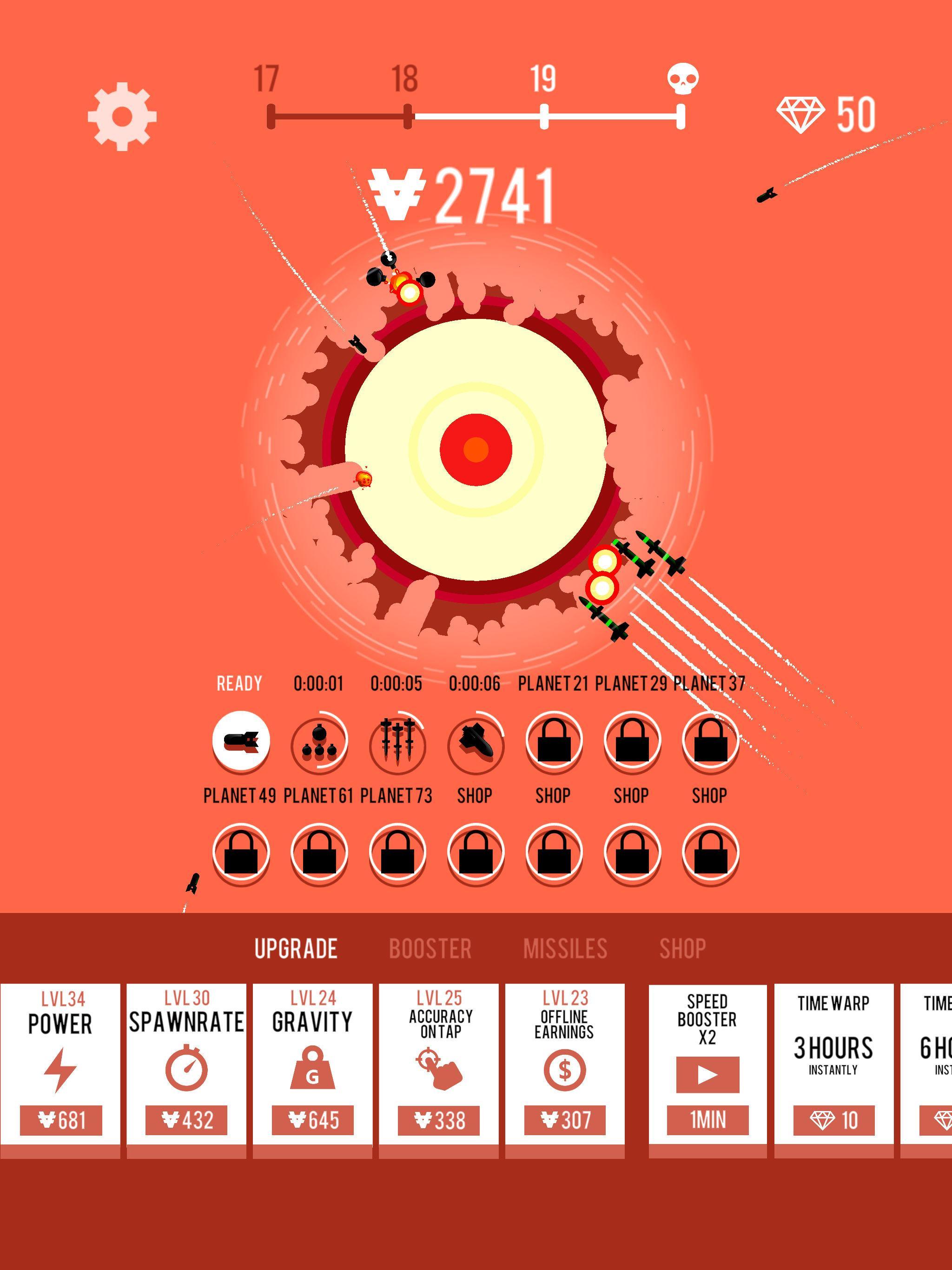 Planet Bomber! ภาพหน้าจอเกม