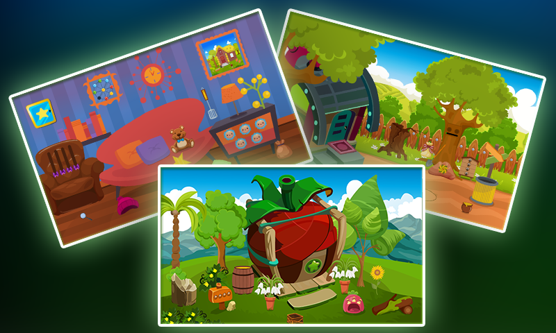 Cute Girl Escape From Fantasy  Game Screenshot