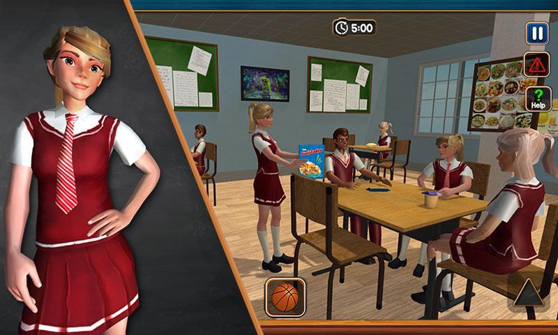 High School Girl Game 2018 ภาพหน้าจอเกม
