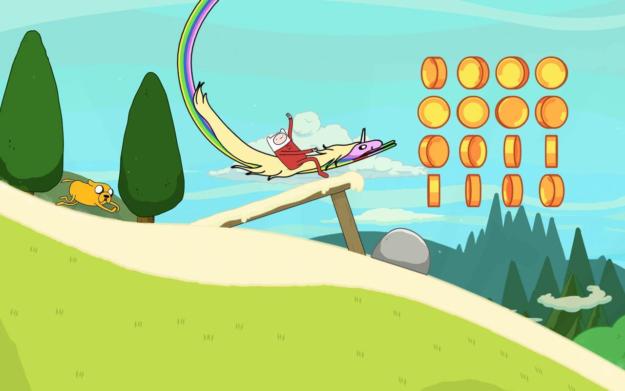 Ski Safari: Adventure Time Game Screenshot