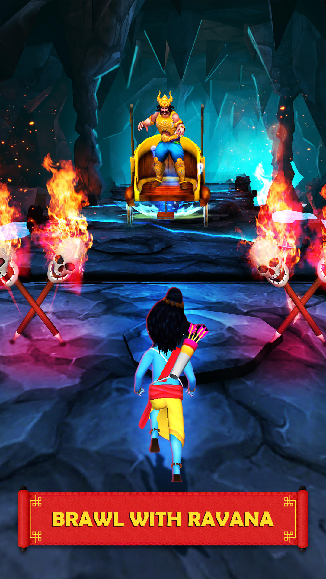 Little Ram - Ayodhya Run Game Screenshot