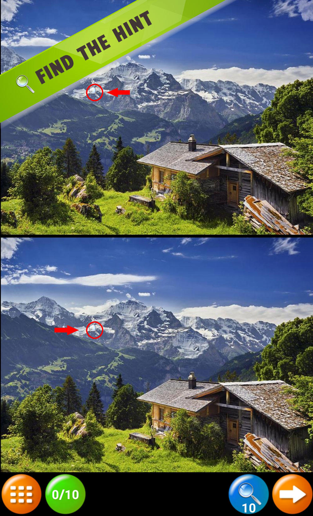 Find the Difference adults kid Game Screenshot