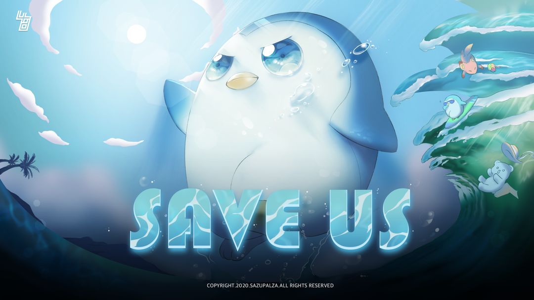 Screenshot of SAVE US : 친구들과 함께 2.0! (귀여운 동물 친구들과 전략 카드 디펜스!!)