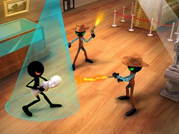 Stickman Museum Robbery Escape Game Screenshot