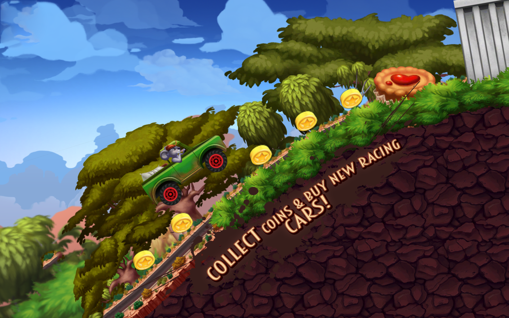 Captura de Tela do Jogo Australian Summer Car Racing For Toddlers