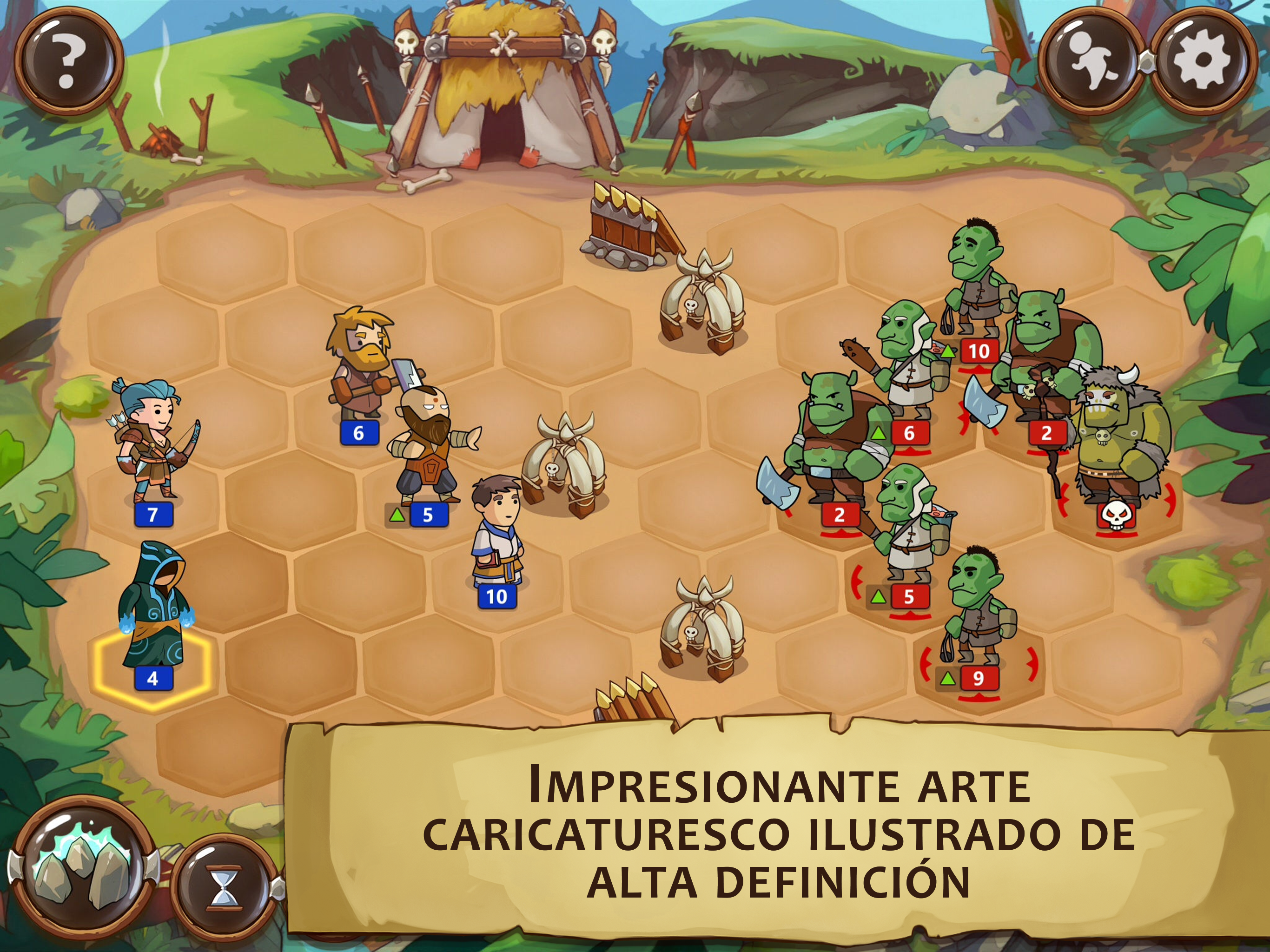 Captura de Pantalla del Juego Braveland Wizard