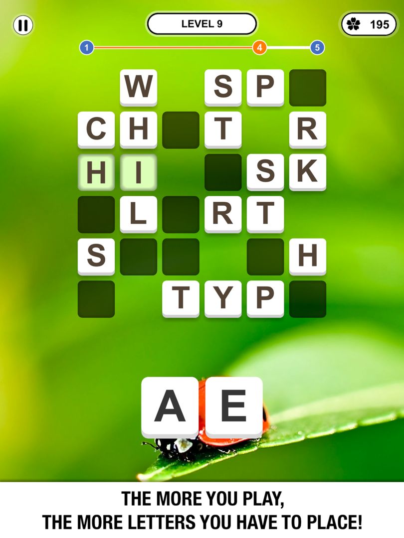 Screenshot of Word Crossing ∙ Crossword Puzz