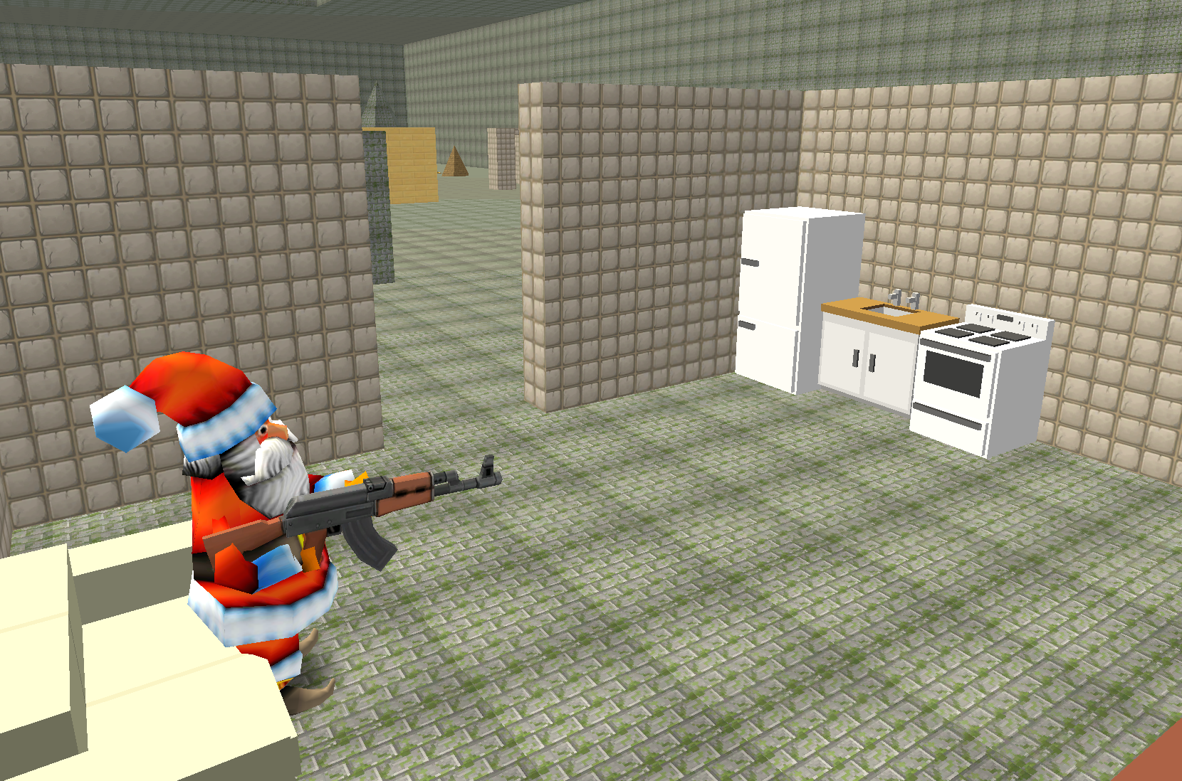 DudeSantaWars Game Screenshot