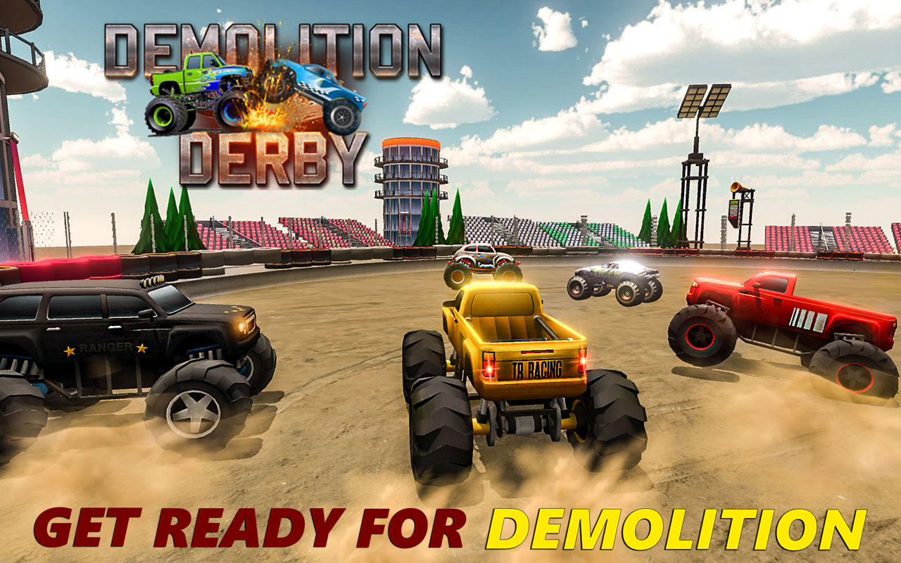 Captura de Tela do Jogo Demolition Derby-Monster Truck