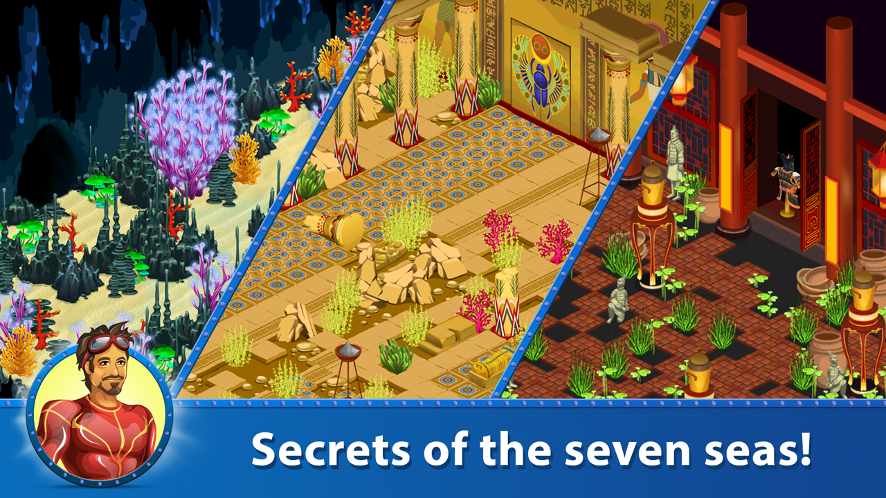 Treasure Diving Game Screenshot