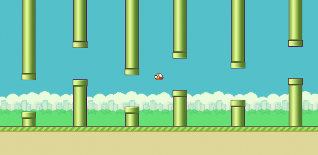 Screenshot of the video of Flying Bird Mobile