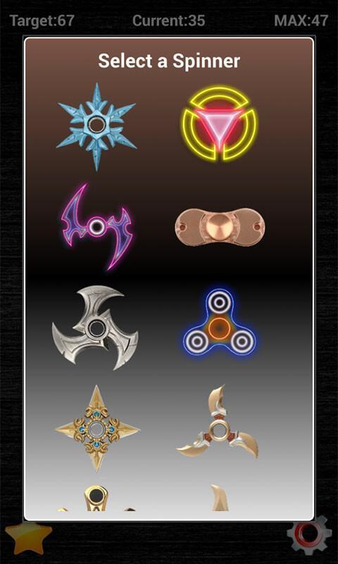 Fidget Toys Spinner Game Screenshot
