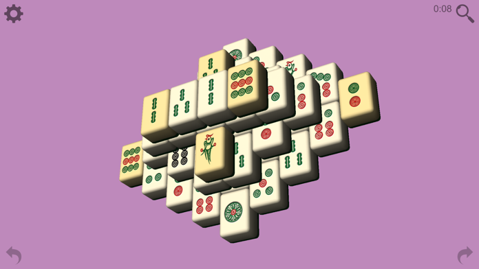 Mahjong3D - Shanghai Mahjong Game Screenshot