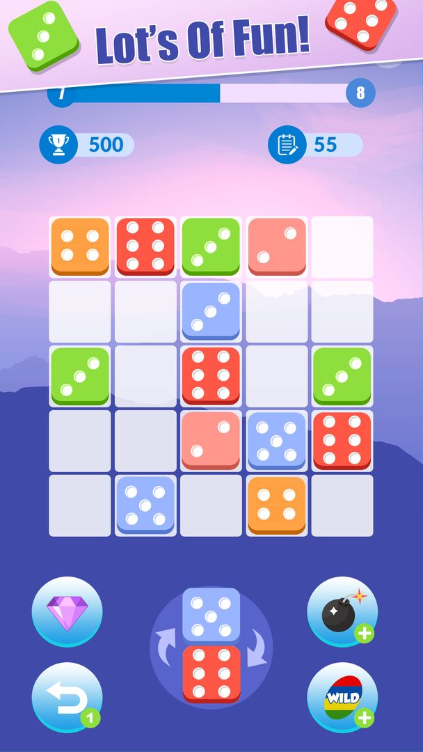 Dice Merge : Puzzle Game screenshot game