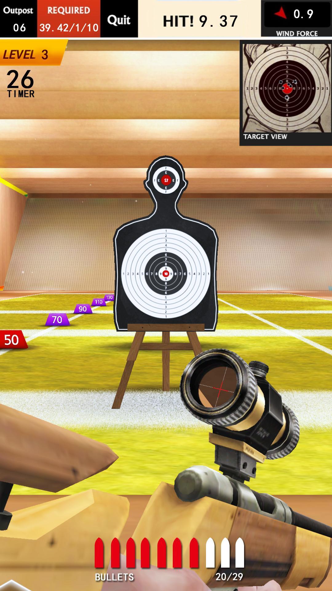 Screenshot 1 of Shooting Master - ហ្គេមបាញ់ប្រហារអូឡាំពិកល្អបំផុត 1.0.4