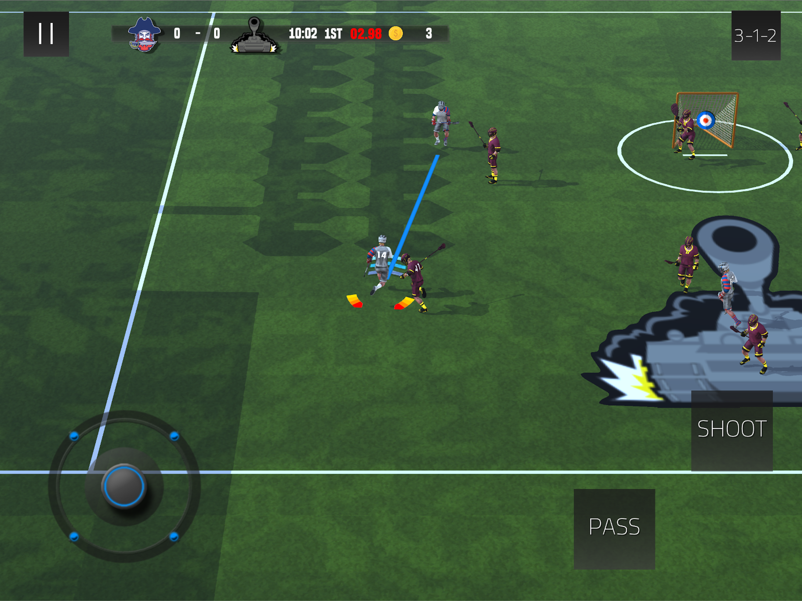 College Lacrosse 2019 Game Screenshot