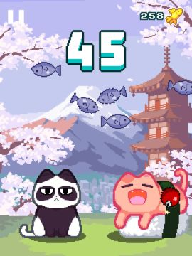 Nom Cat ภาพหน้าจอเกม