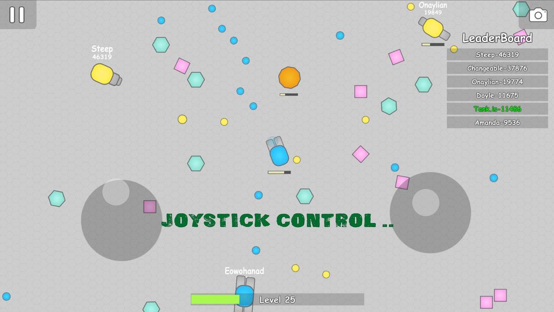 Tank.io : Diep War screenshot game