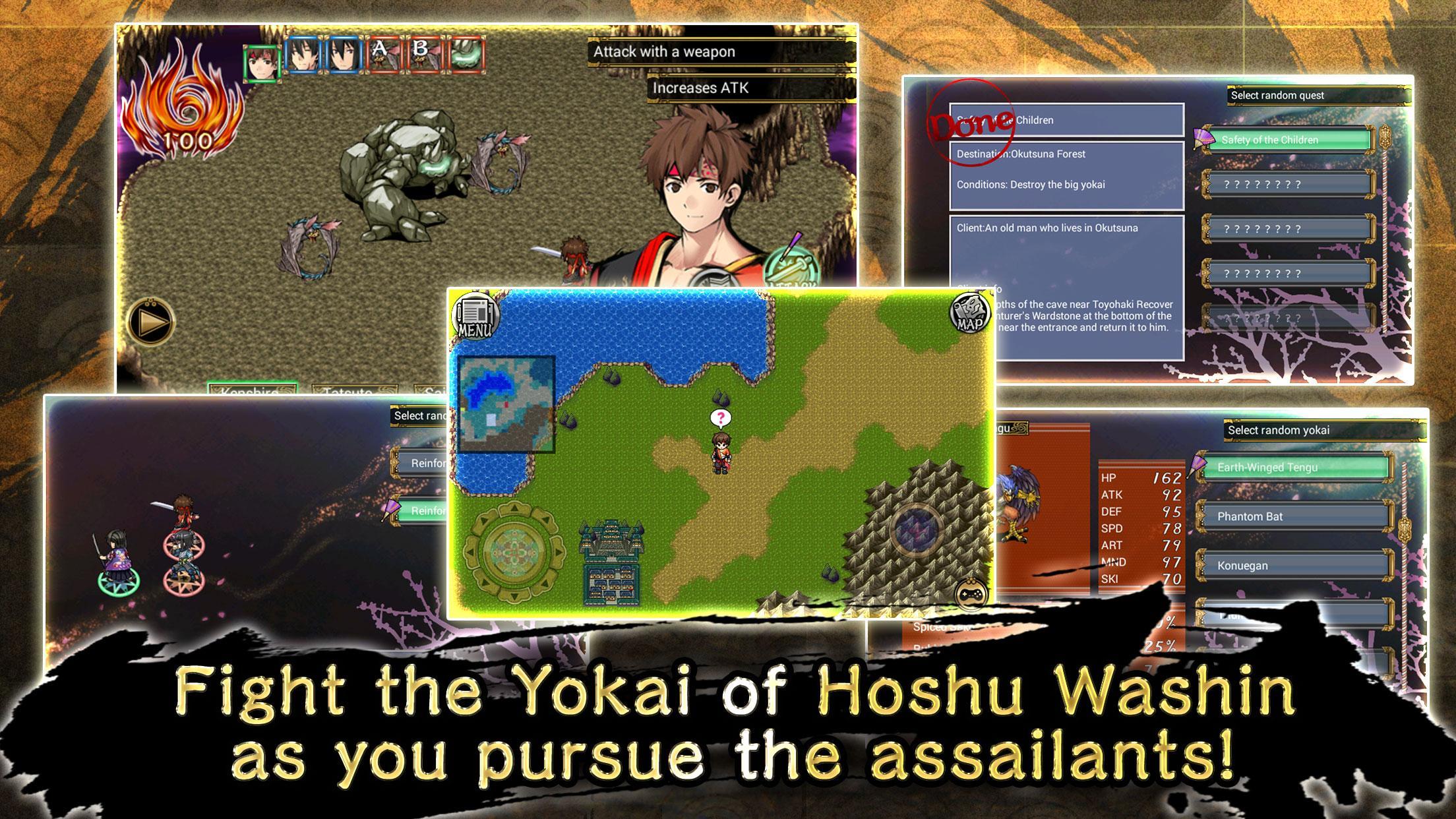 RPG Blood of Calamity Game Screenshot